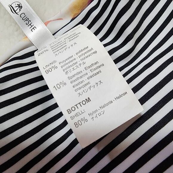 Cupshe Women's Floral Reversible Bikini Set Size Small - Picture 9 of 11